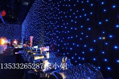 婚礼星空布~*满天星星幕布效果
