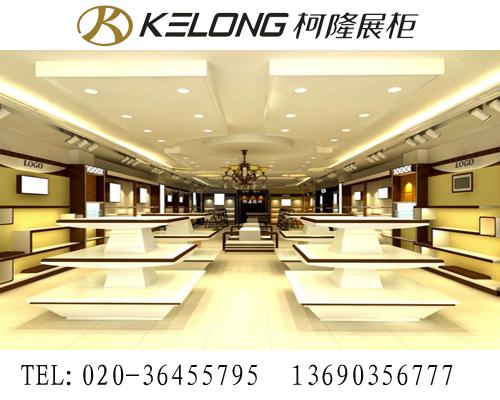 服装卖店展示柜,广州柯隆服装展柜制作