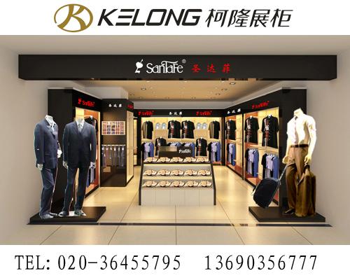 服装卖店展柜,广州柯隆展柜制作公司