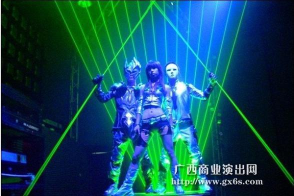 南宁演艺服务激光舞表演