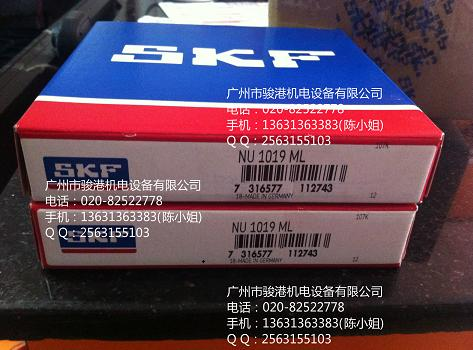 SKF圆柱滚子轴承NU1019ML