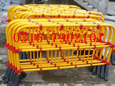 150-100黄黑围栏护栏移动铁马