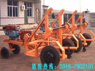 卷扬放线车卷扬线盘车导线轴运输车