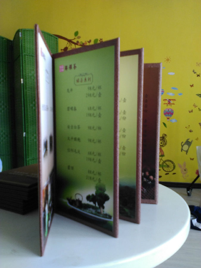 【北京乃一阁专业菜谱制作茶单装订】价格,厂