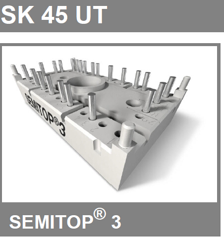 西门康SEMIKRON 晶闸管二极管模块SKKT323 SK55TAA SK120KQ二单元可控硅(半桥)