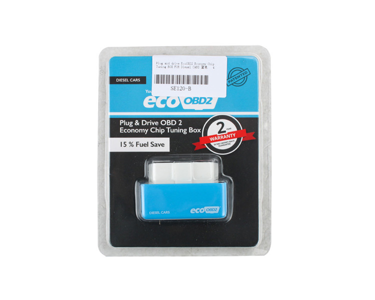 Plug  Drive EcoOBD2 Economy Chip Tuning Box f Diesel Cars 15 Fuel Save