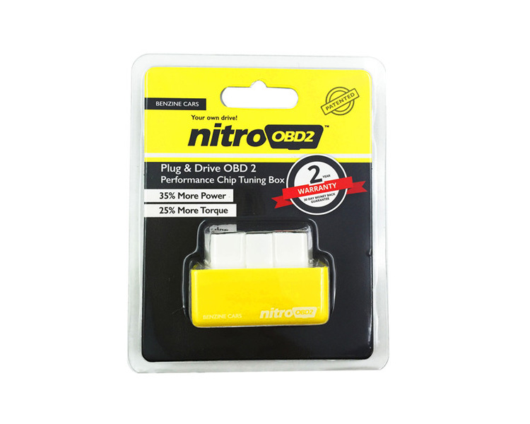 Plug  Drive NitroOBD2 Perfmance Chip Tuning Box f Benzine Cars