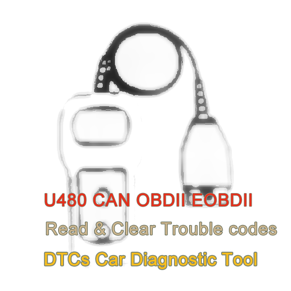 U480 CAN OBDII EOBDII Code Reader