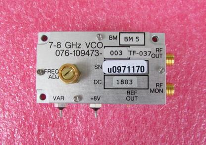 076-109473-003 7-8GHz SMA 射频微波VCO振荡器