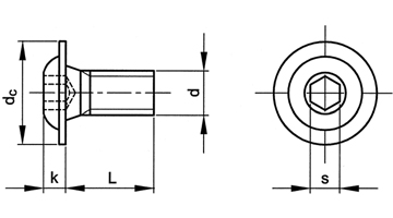 Բͷݶ Hexagon head cap screws