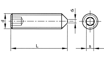 ǽݶ Hexagon socket set screws