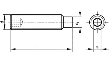 Բ˽ݶ Hexagon socket set screws