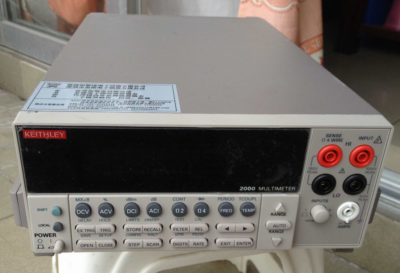 Keithley2000ʱ2000ñ