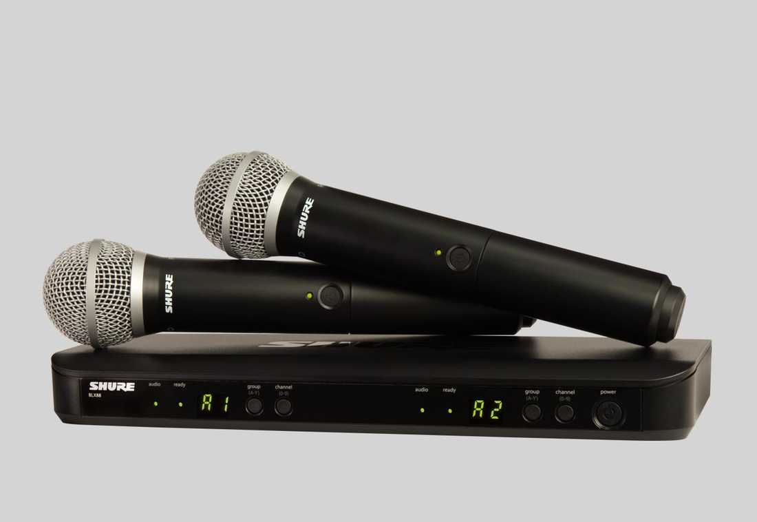 SHURE BLX288/PG58˫ֳ߻Ͳ