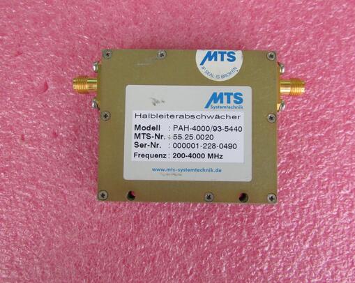 MTS进口200-4000MHz,93dB,1dB步进,射频微波数控衰减器