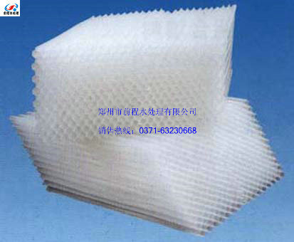 沉淀池斜管填料_蜂窝斜管填料厂家QC前程牌填料推荐