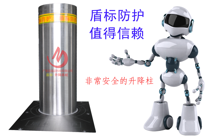 尼高迈伸缩防撞柱,不锈钢阻车器,自动阻车桩