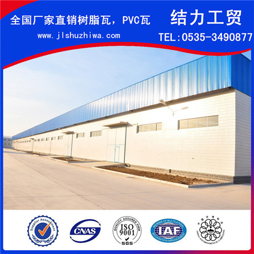山东地区供应树脂瓦,厂房防腐瓦,pvc墙体板