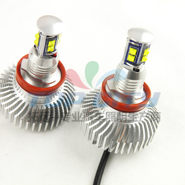 天使眼 LED E92 H8 80W LED天使眼,宝马LED天使眼,适用宝马BMW
