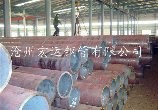沧州钢管厂供应15GrMo合金管无缝钢管GB8162