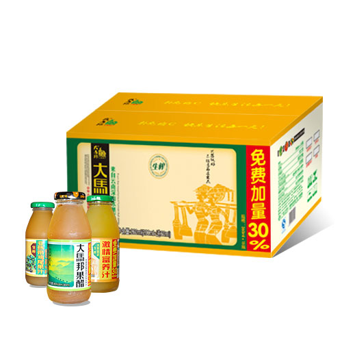 大马邦260ml瓶装茶果醋,果汁果醋厂家招商代理