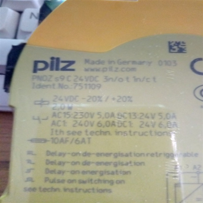 ԭװPILZ ̵PILZ PNOZ s20 24VDC 2so_Ƥ750160|ͼ