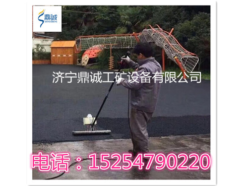 贵州橡胶颗粒手动摊铺机EPDM手动摊铺机