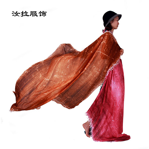 围巾生产厂家选汝拉服饰,做印花围巾生产厂家, 15天交货