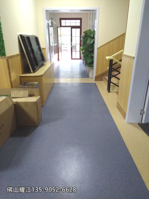 佛山中山学校办公室PVC胶地板工厂直营