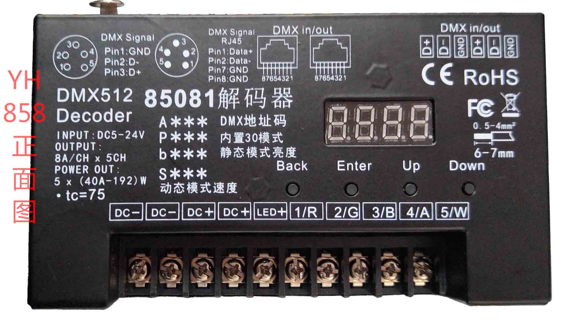 ӦDMX512·̨ƹƷʱLED