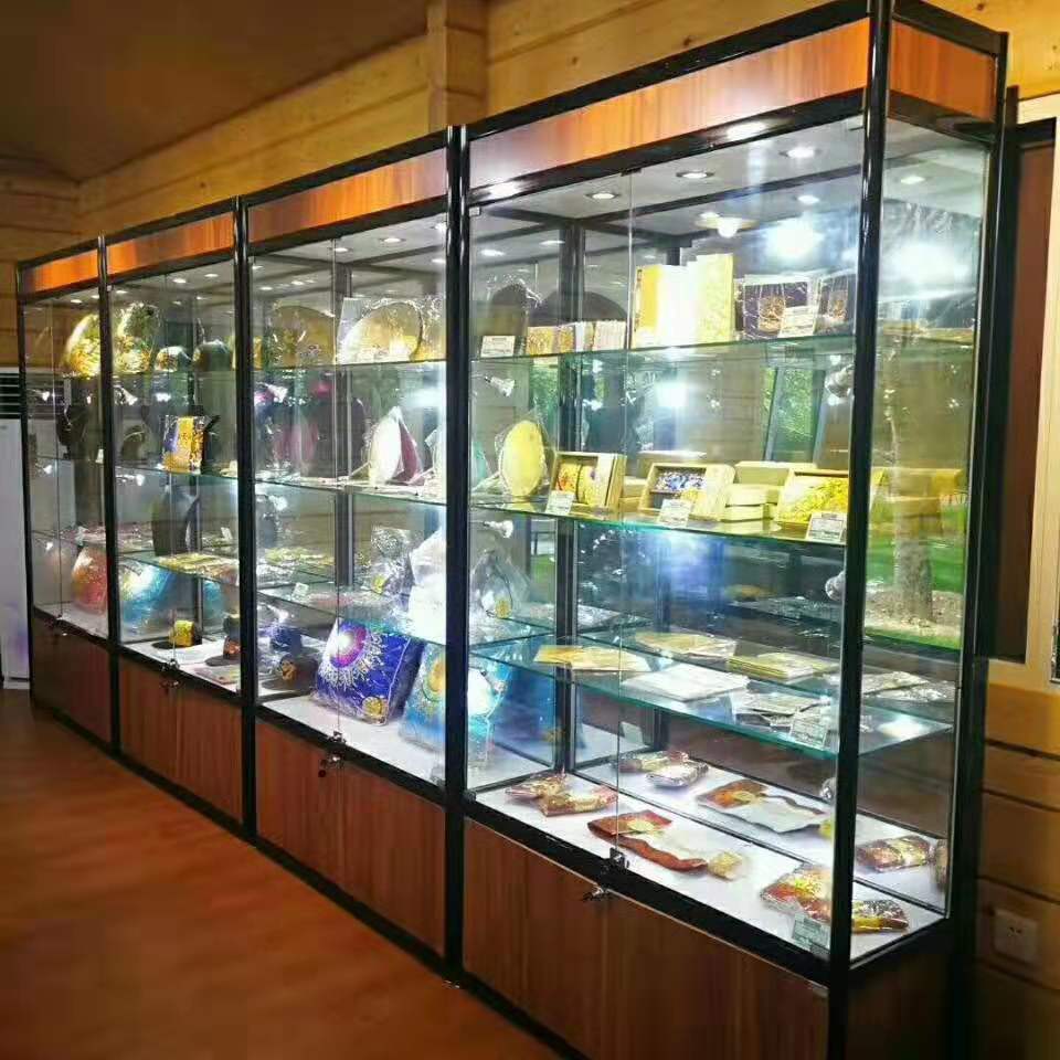 广西玻璃展柜、展架、柜