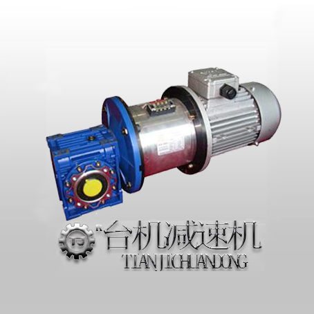 法兰型铝合金RV减速机 伺服电机用减速电机方形蜗轮蜗杆减速机