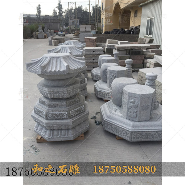 石塔寺庙介绍 另供应各类石佛塔 私人订制