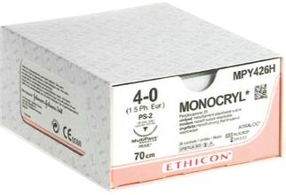 强生 单乔可吸收缝线 monocryl