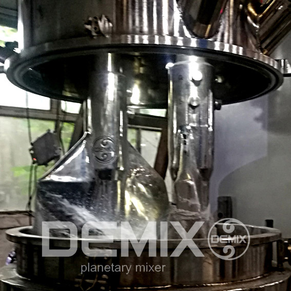 DEMIX(实验用)高粘物料立式混炼系统