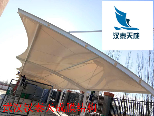 孝感集中充电站膜结构价格 孝感膜结构景观棚制作