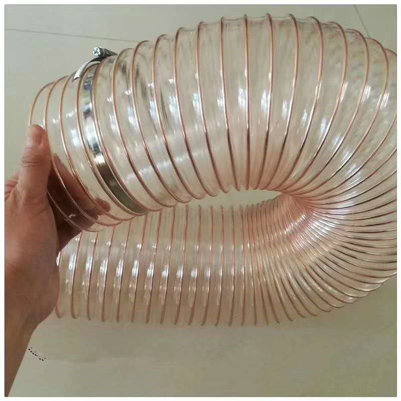 塑料软管 高伸缩软管pu钢丝软管钢丝耐磨增强管