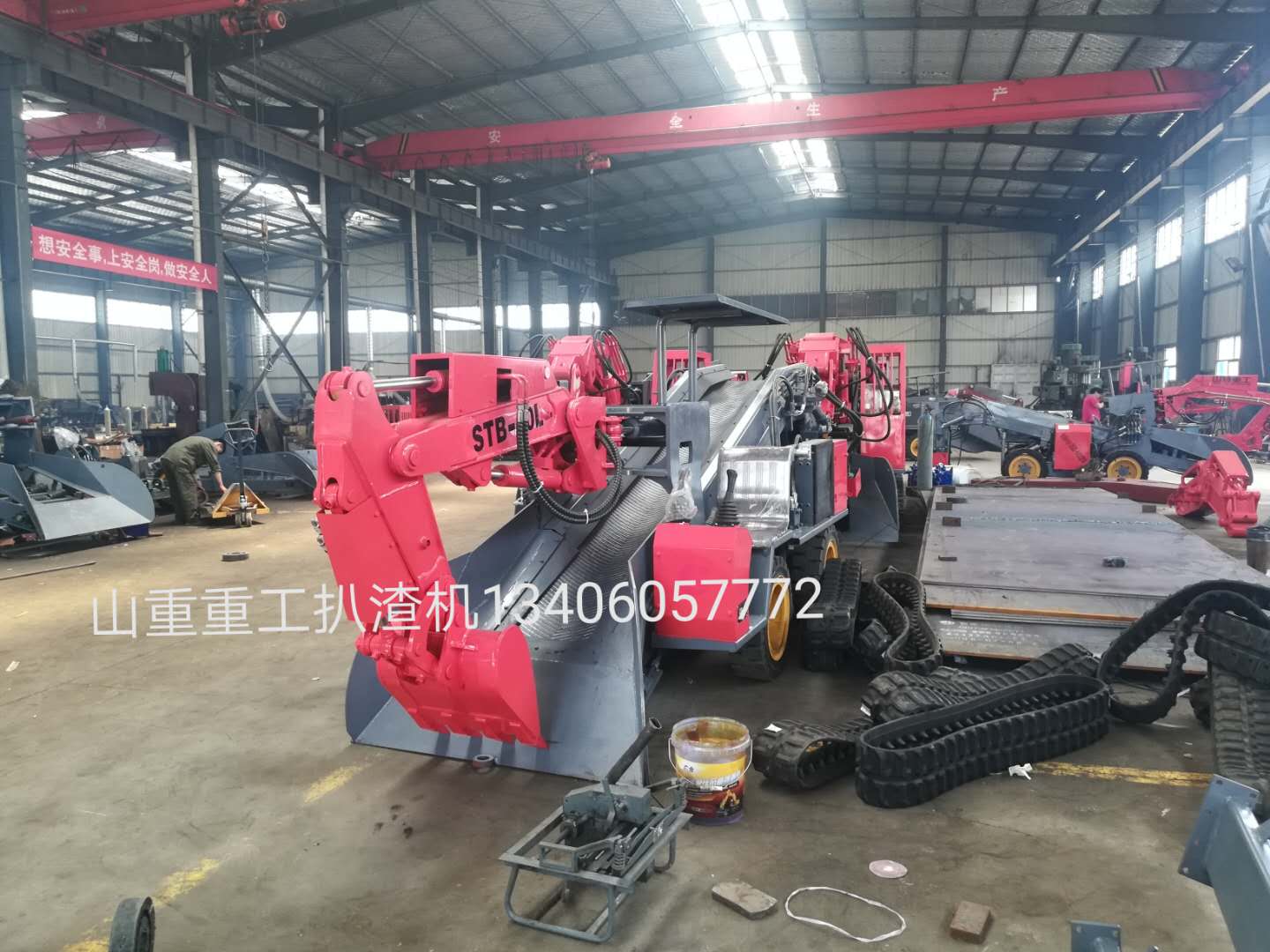扒渣机为什么要装溢流阀