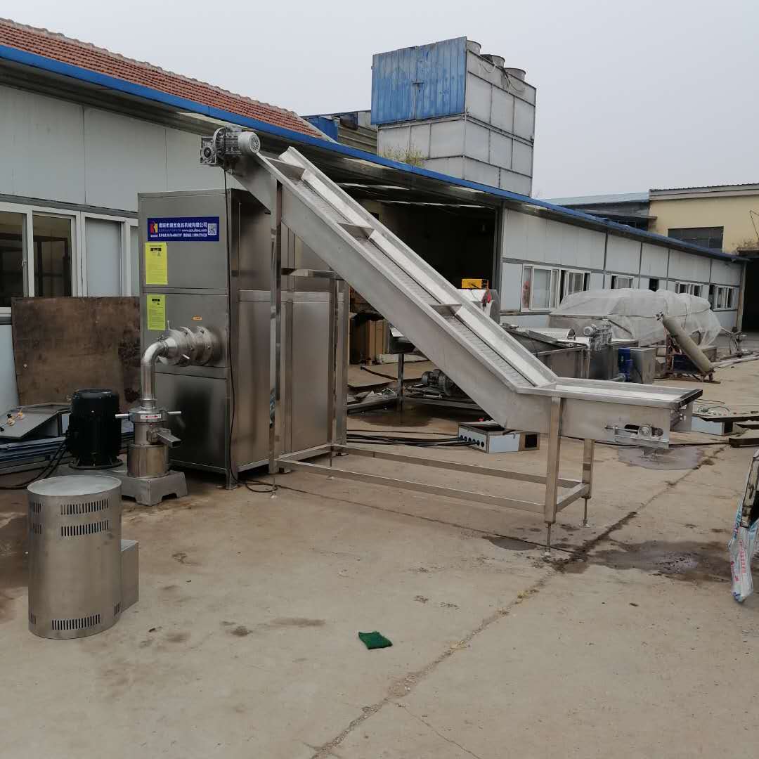 破碎绞肉生产线 冷冻油脂破碎机 冻肉板破碎机