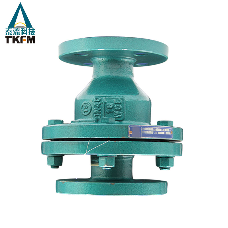 泰科阀门 碳钢衬46氟止回阀H44F46-16C DN40 PN16 法兰连接