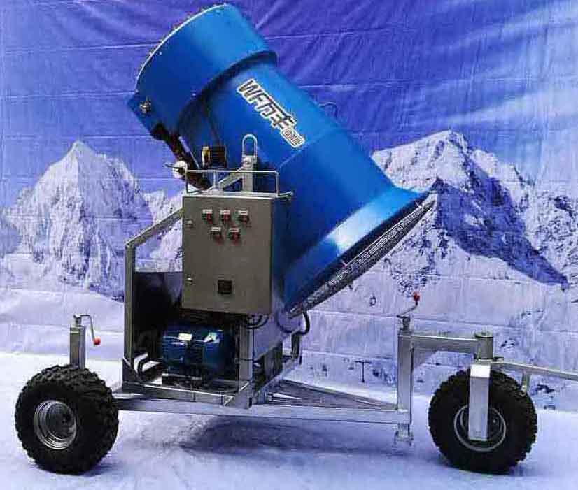 选购造雪机要素二对于造雪量的严格把控