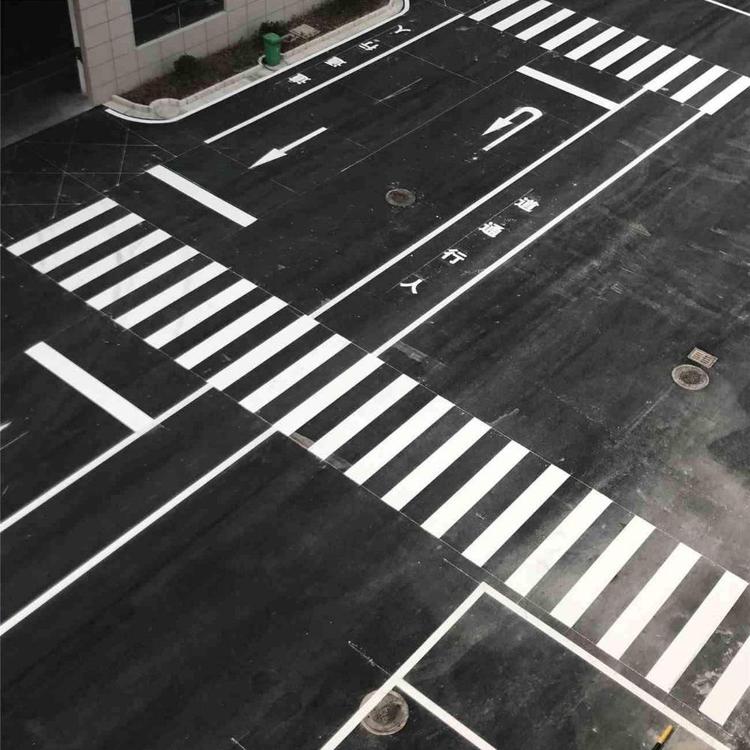厂区内画人行通道划线价格