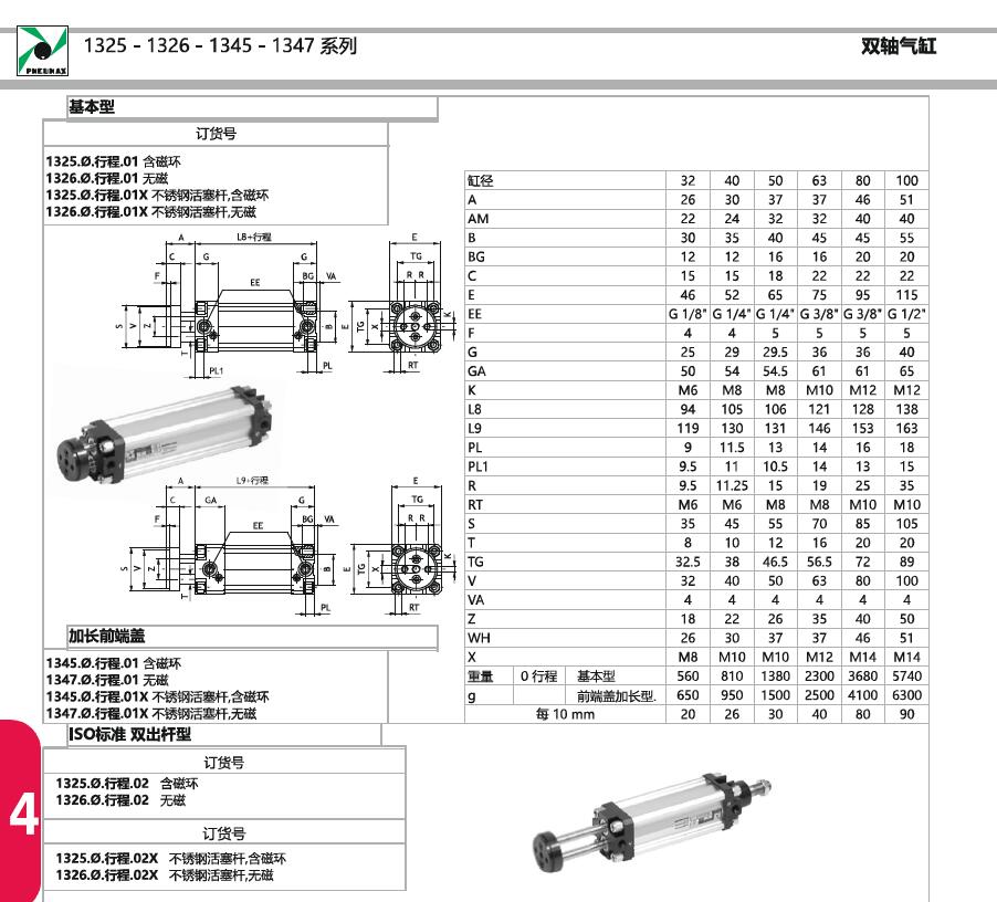 1325.32.15.01  PNEUMAX˫