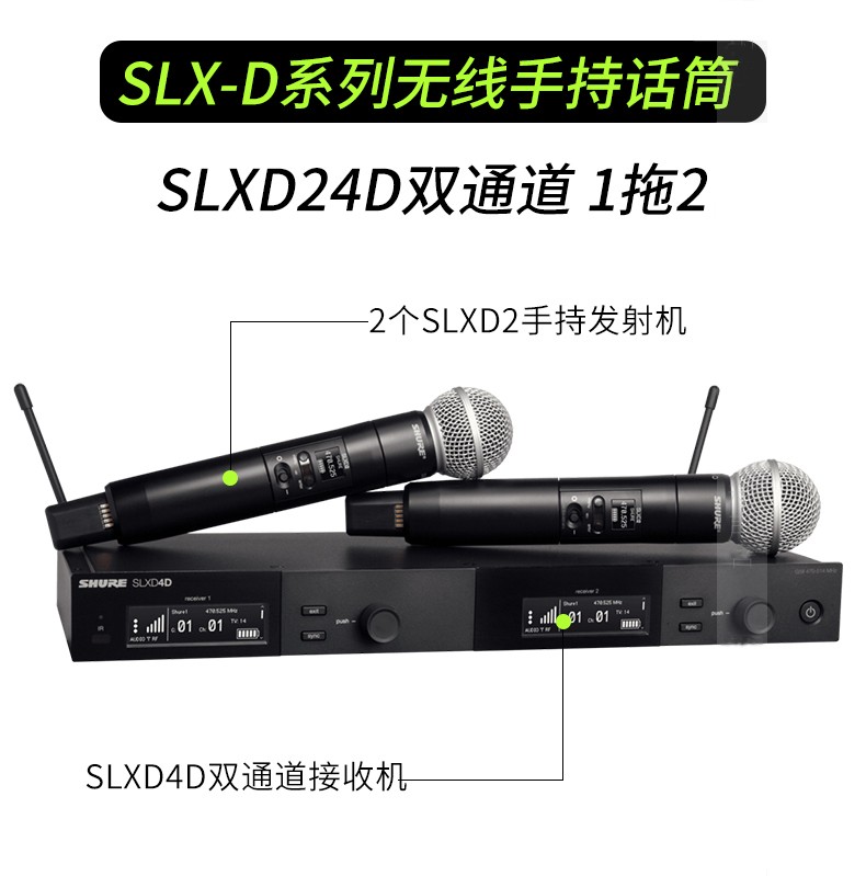 ݹӦSHURE SLX24/BETA58 ֳֻͲ