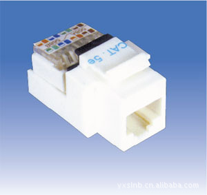 数据模块RJ45免工具配合双口面板单口面板
