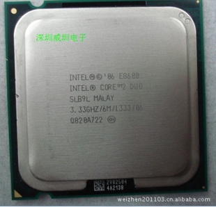 ˫ˣIntel2˫E8600SLB9LʽɢƬ