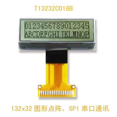 СߴLCDҺʾ132*32ͼεCOGṹ
