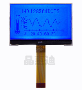 lcdҺʾģ/128X64/ͼ/3.0Ӣ/JHD12864-G45BSB-G
