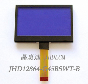 Һģ/128X64/SPIӿ/3Ӣ/JHD12864-G45BSWT-B