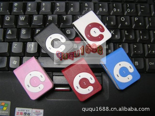 C字键插卡夹子MP3无屏MP3MP3C字形按键MP3